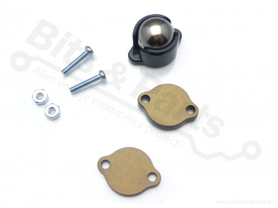 Ball caster wheel metal 0,5inch/1,27cm - Pololu 953